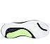 SKECHERS SLIP-INS: MAX CUSHIONING SUSPENSION, WHITE BLACK Footwear Bottom View