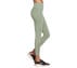 GOFLEX SLIT HW 7/8 LEGGING, LIGHT GREEN Apparels Lateral View