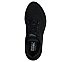 GO RUN PERSISTENCE, BLACK/WHITE Footwear Top View
