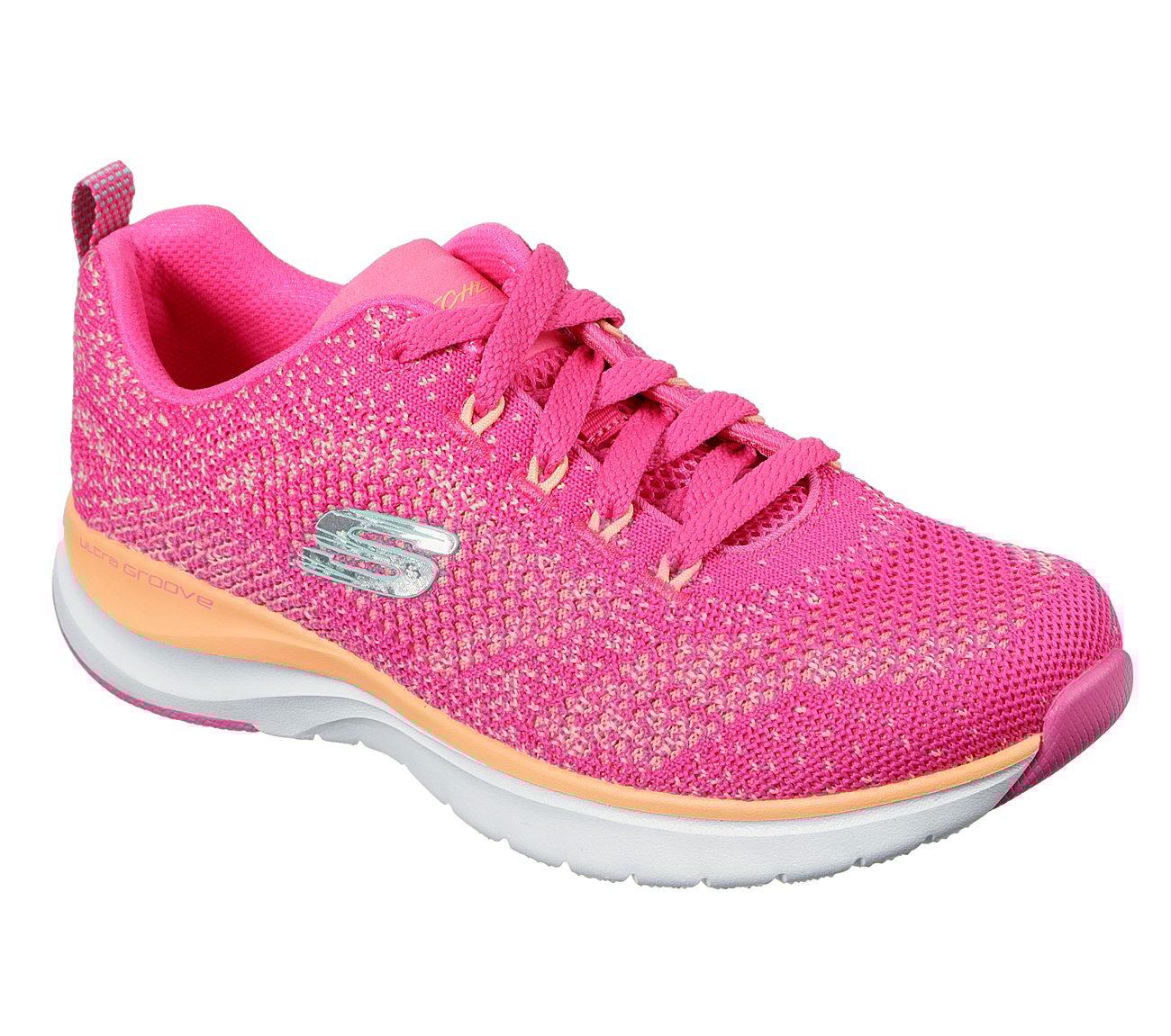 ULTRA GROOVE, HOT PINK/ORANGE Footwear Right View