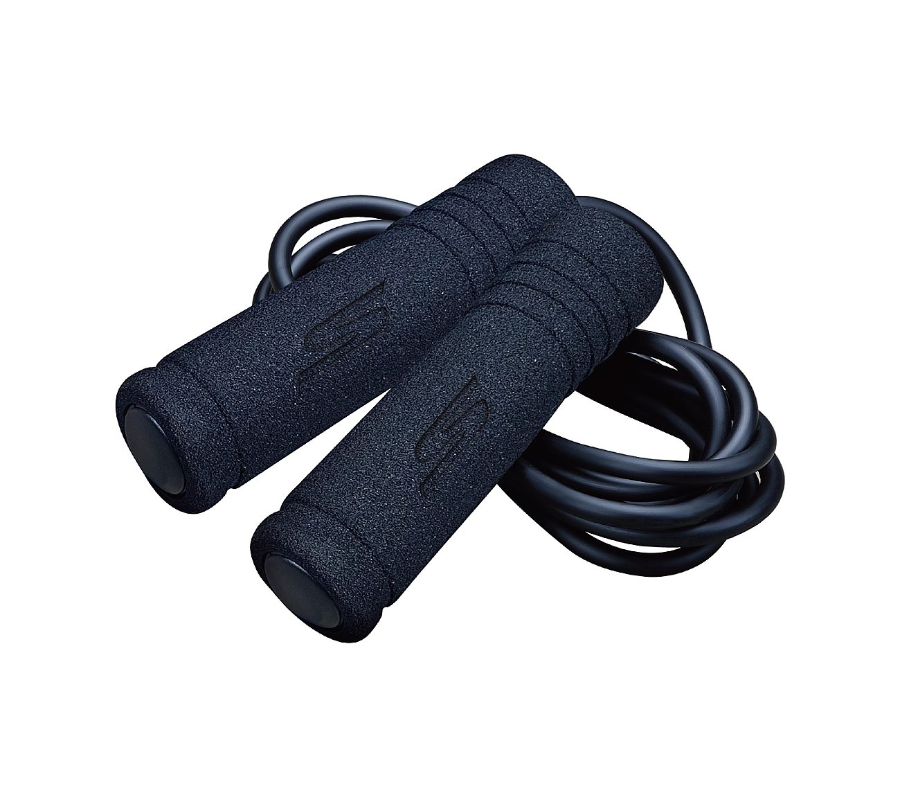 Sk Fit Jumprope Foam Handle, BLACK Accessories Lateral View