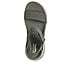 GO WALK ARCH FIT SANDAL-POLIS, OOLIVE Footwear Top View