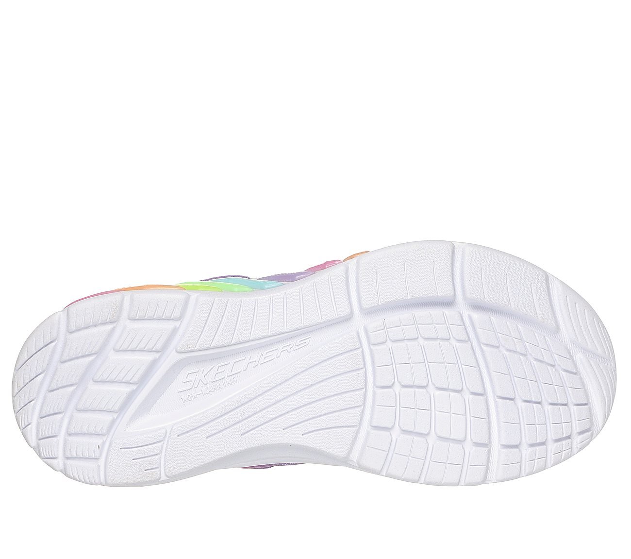 RAINBOW CRUISERS, LAVENDER/MULTI Footwear Bottom View