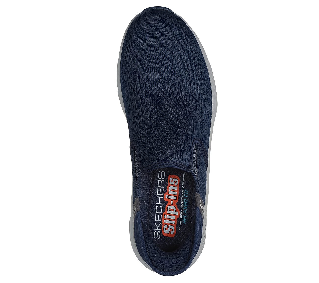 SKECHERS SLIP-INS RF: D'LUX WALKER 2.0 - REELER, NNNAVY Footwear Top View