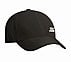 ELASTICATED PERFORMANCE BASEBALL HAT , BLACK