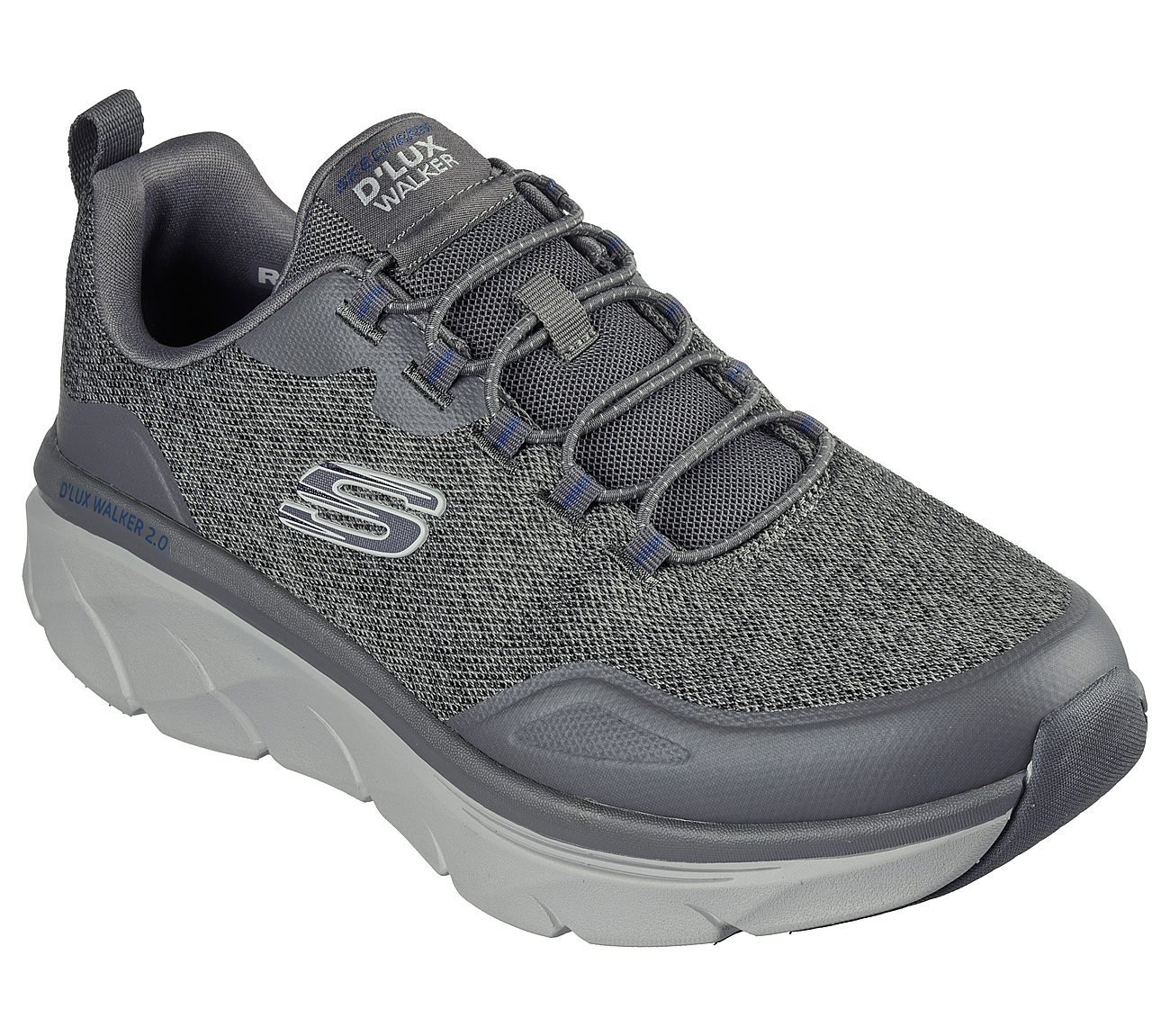 D'LUX WALKER 2.0 - STEADYWAY, GRAY/NAVY Footwear Left View