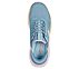 SKECH CLOUD-PERFECTLY PLUSH, SLATE/PINK Footwear Top View