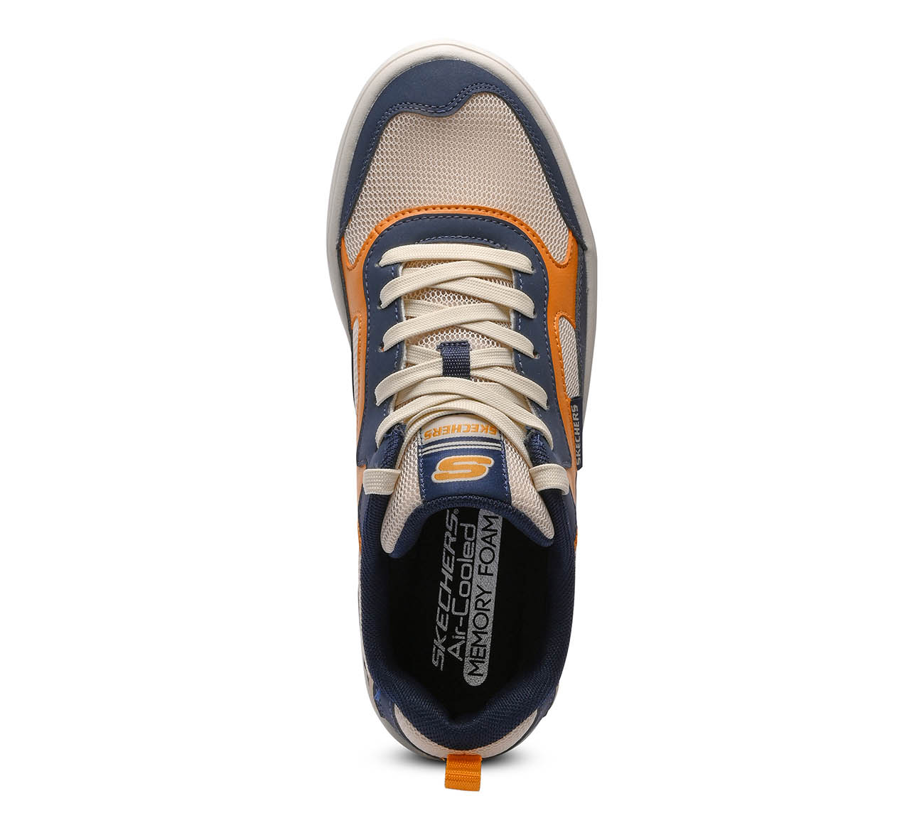 SPORT COURT 92, NAVY/TAN Footwear Top View