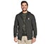 SKECH KNITS ULTRA GO FULL ZIP, OOLIVE