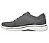 GO WALK ARCH FIT-GRAND SELECT, CCHARCOAL Footwear Left View