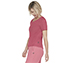 GODRI RESTORATIVE RIB T-SHIRT, RED/BLUE Apparels Bottom View