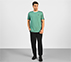 CONTRAST SHOULDER PANEL COTTON, SAGE
