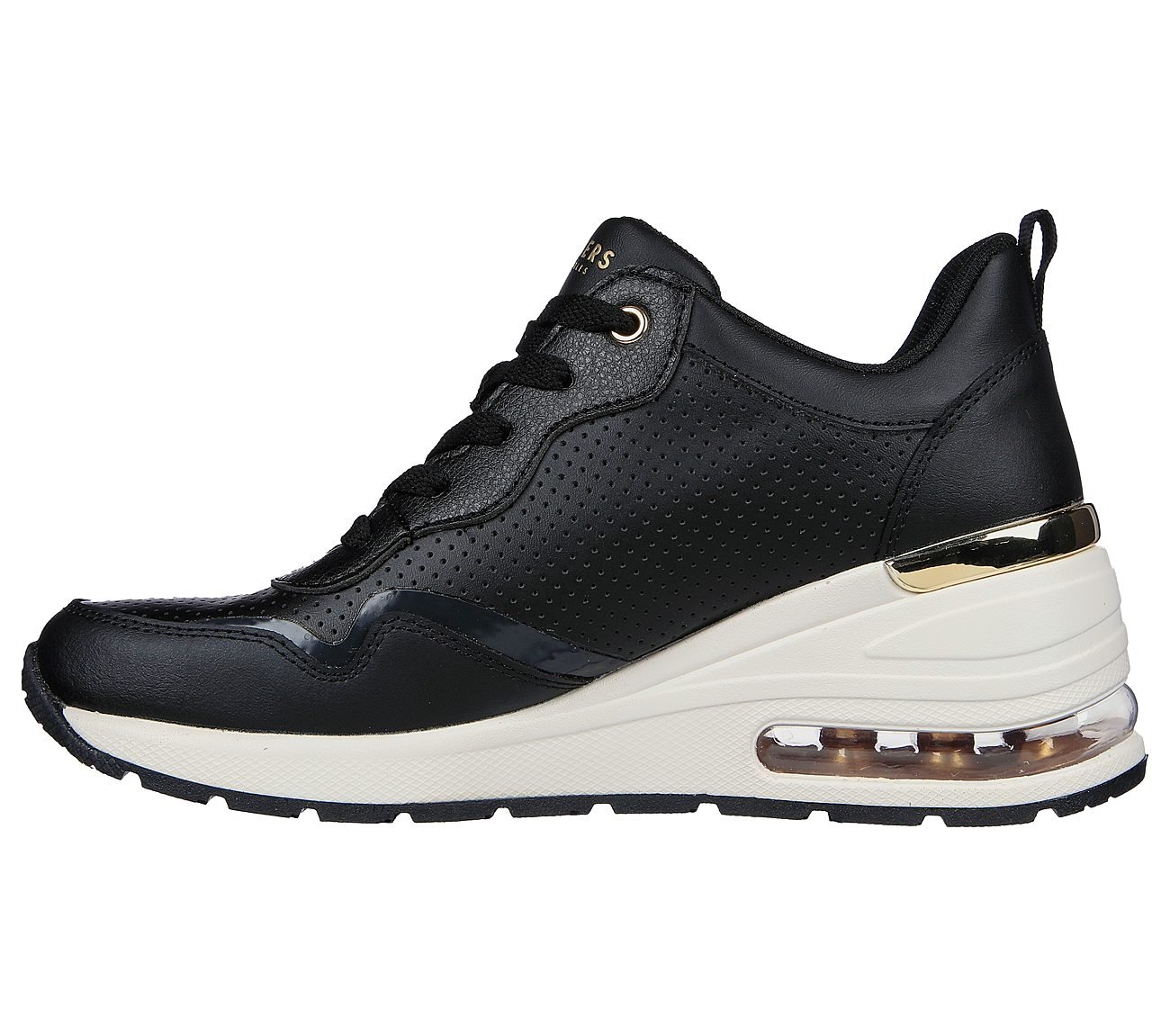 MILLION AIR - HOTTER AIR, BLACK Footwear Left View