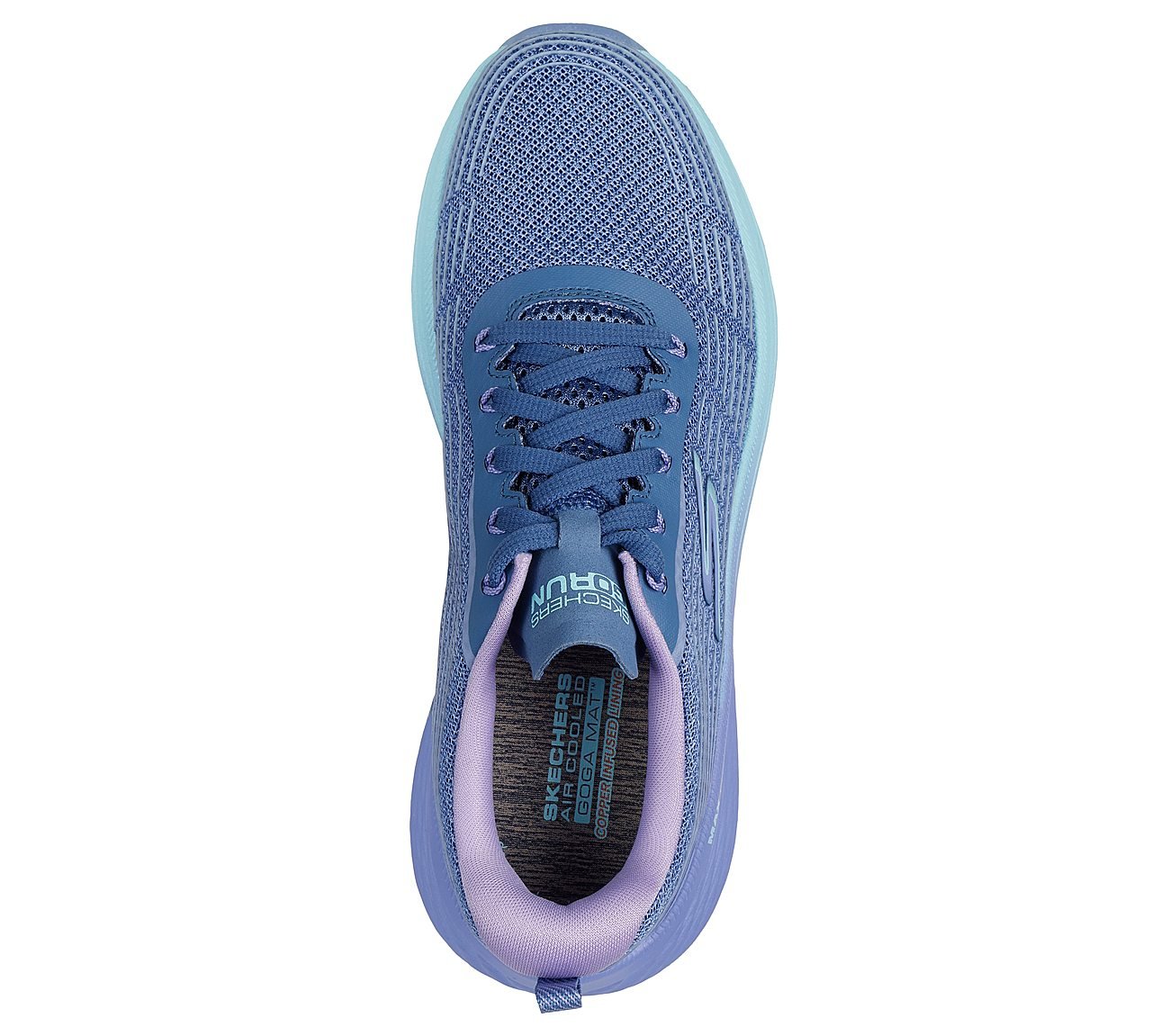 MAX CUSHIONING ELITE 2.0 - SP, MISTY FLORAL BLUE Footwear Top View