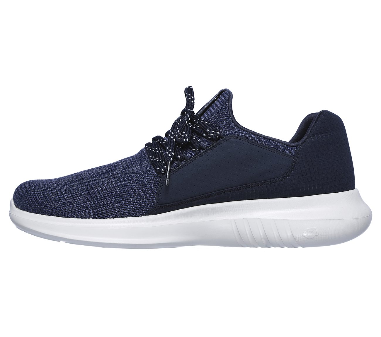 GO RUN MOJO-INSPIRATE, NAVY/GREY Footwear Left View