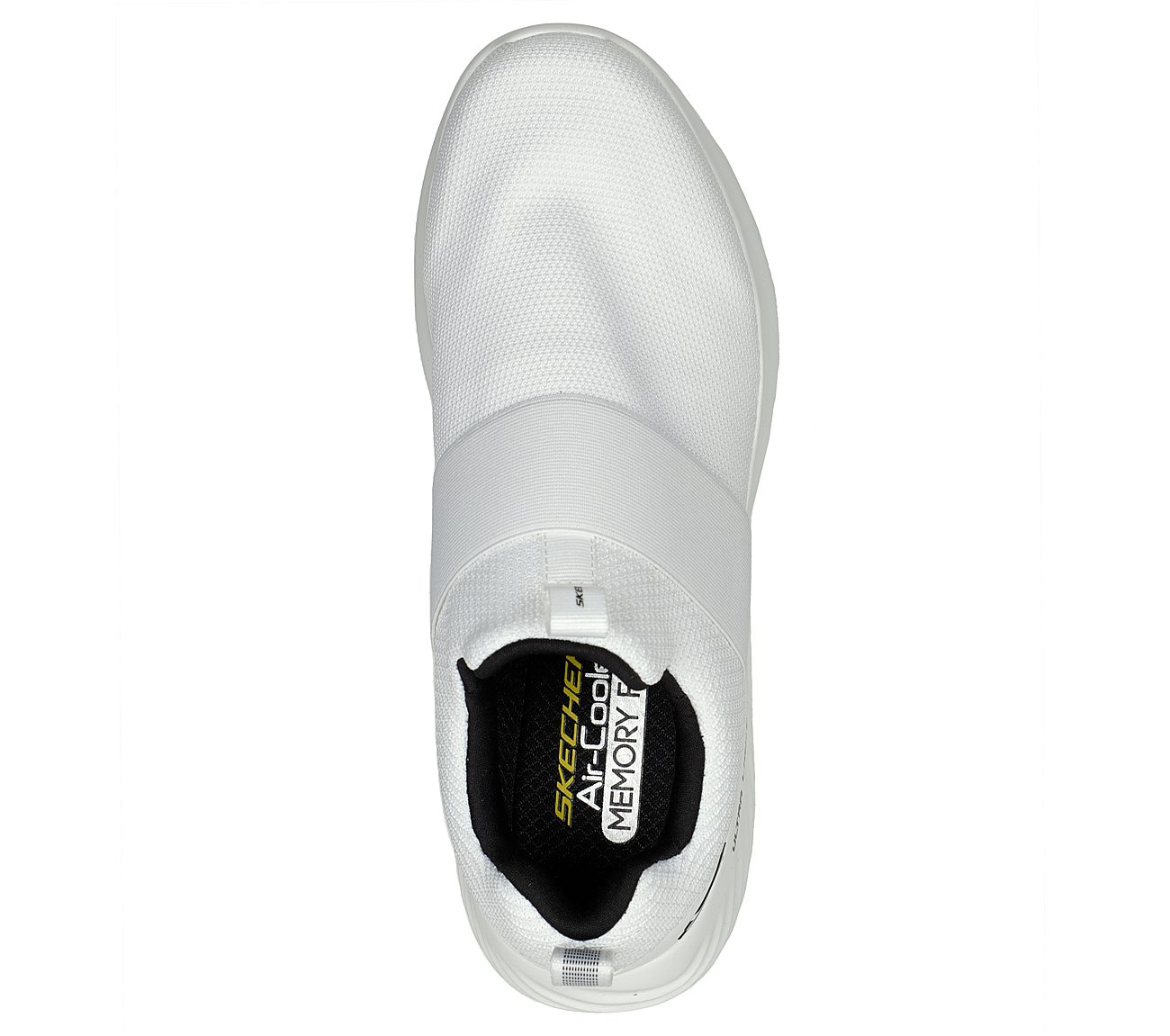 BOUNDER - INSHORE, WHITE BLACK Footwear Top View