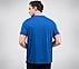 CORE VARSITY DOODLE TEE, BLACK/SILVER/ROYAL