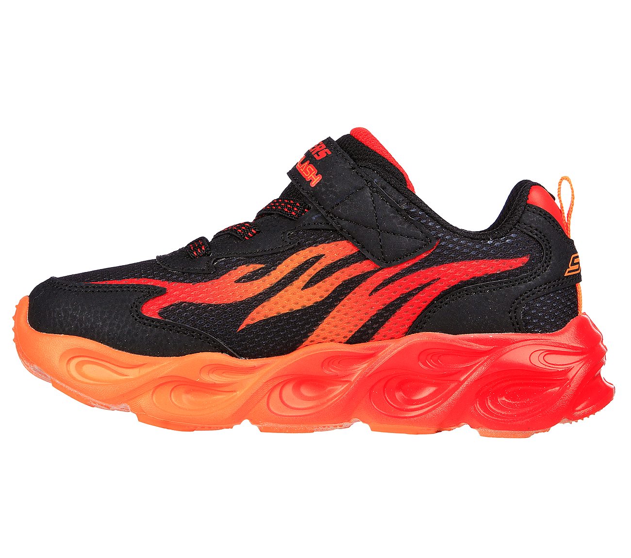 THERMO-FLASH - HEAT-FLUX, BLACK/RED Footwear Left View