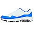 GO GOLF SKECH-AIR - DOS, WHITE/BLUE Footwear Left View