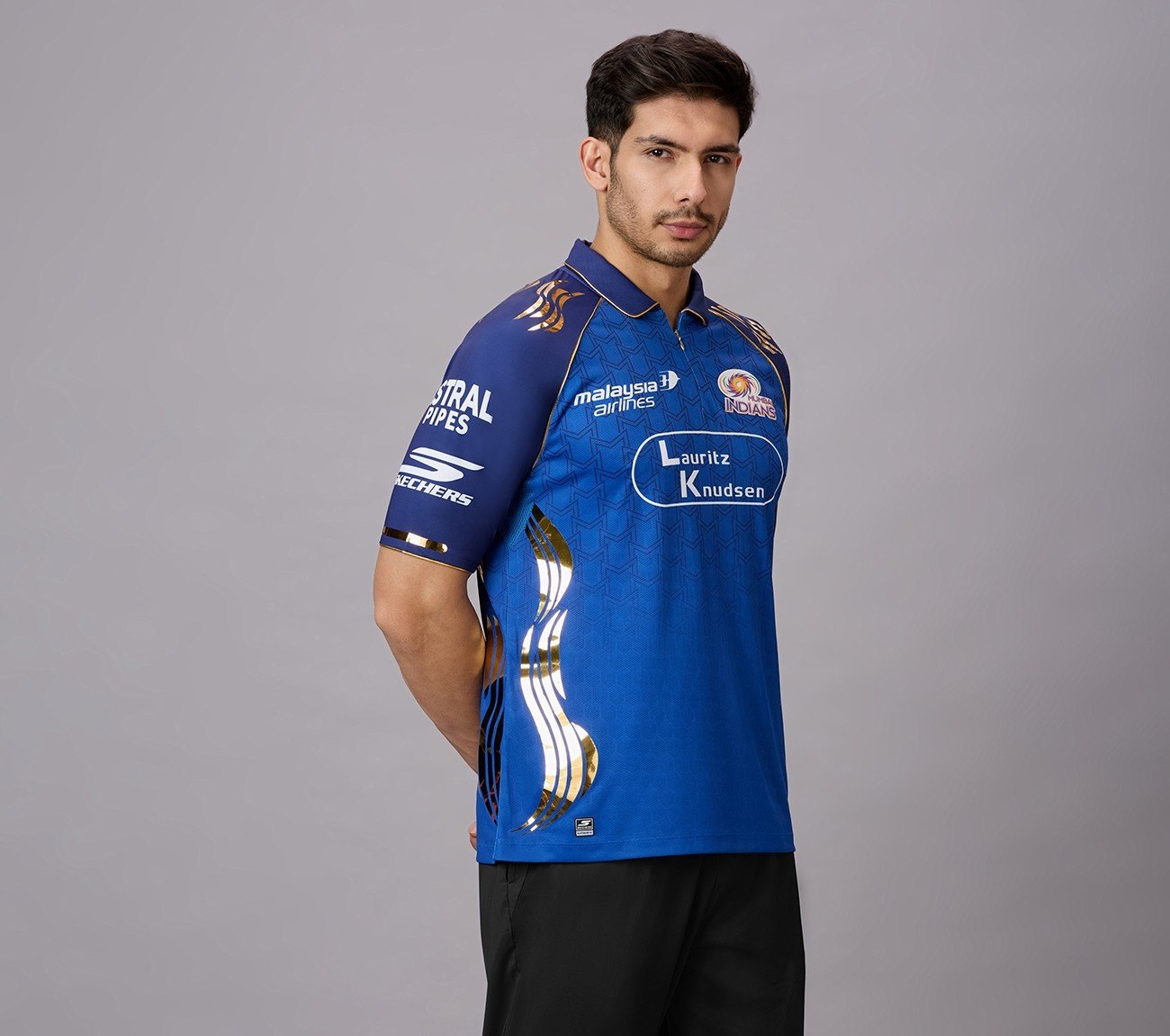 MUMBAI INDIANS IPL PLAYER EDITION JERSEY 2026, ROYAL/NAVY/LIME