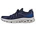 GO RUN GLIDE-STEP FLEX-RADAR, NNNAVY Footwear Left View