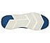 GO RUN ELEVATE, BLUE/ORANGE Footwear Bottom View