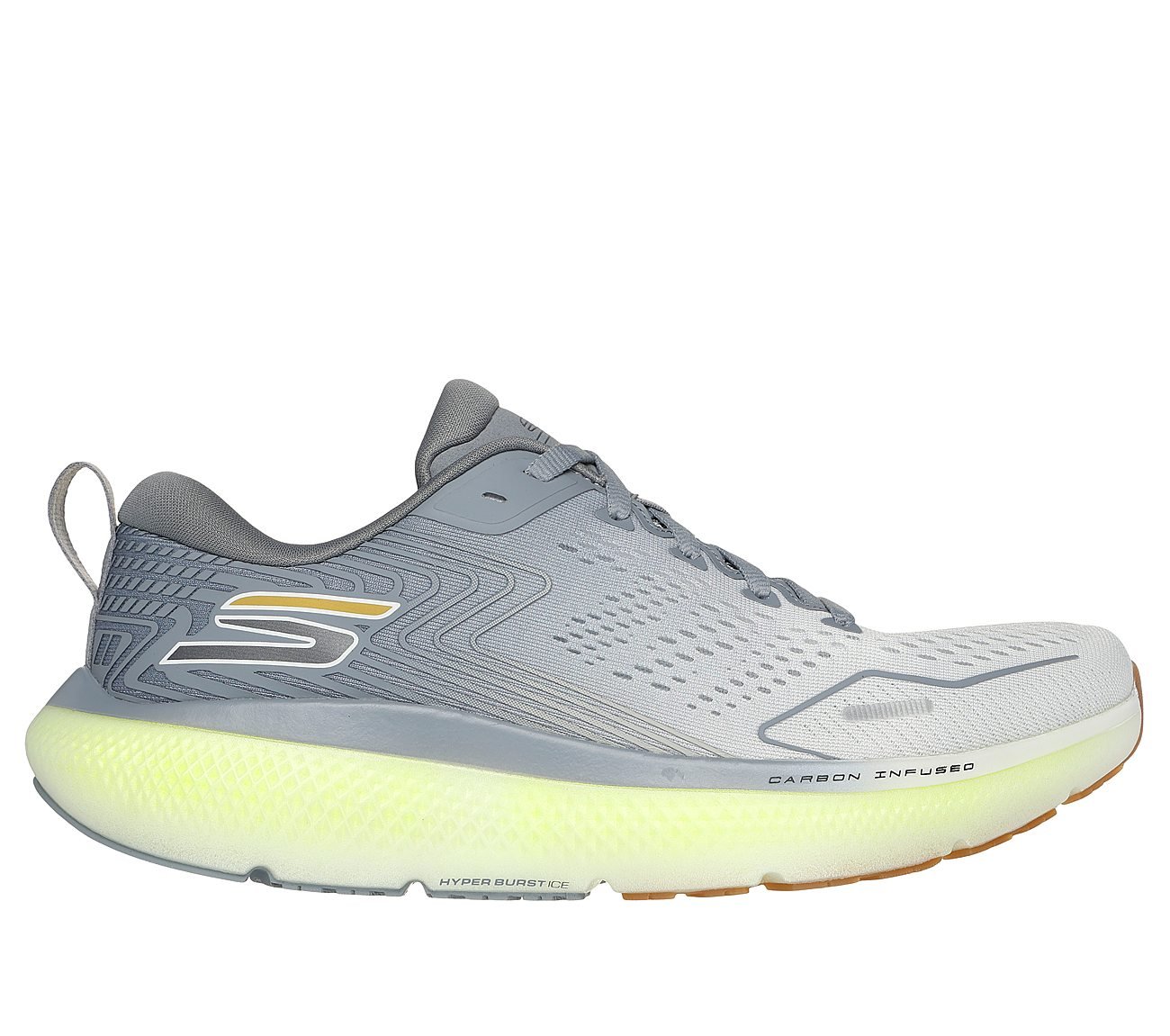 GO RUN RIDE 11, GREY Footwear Lateral View