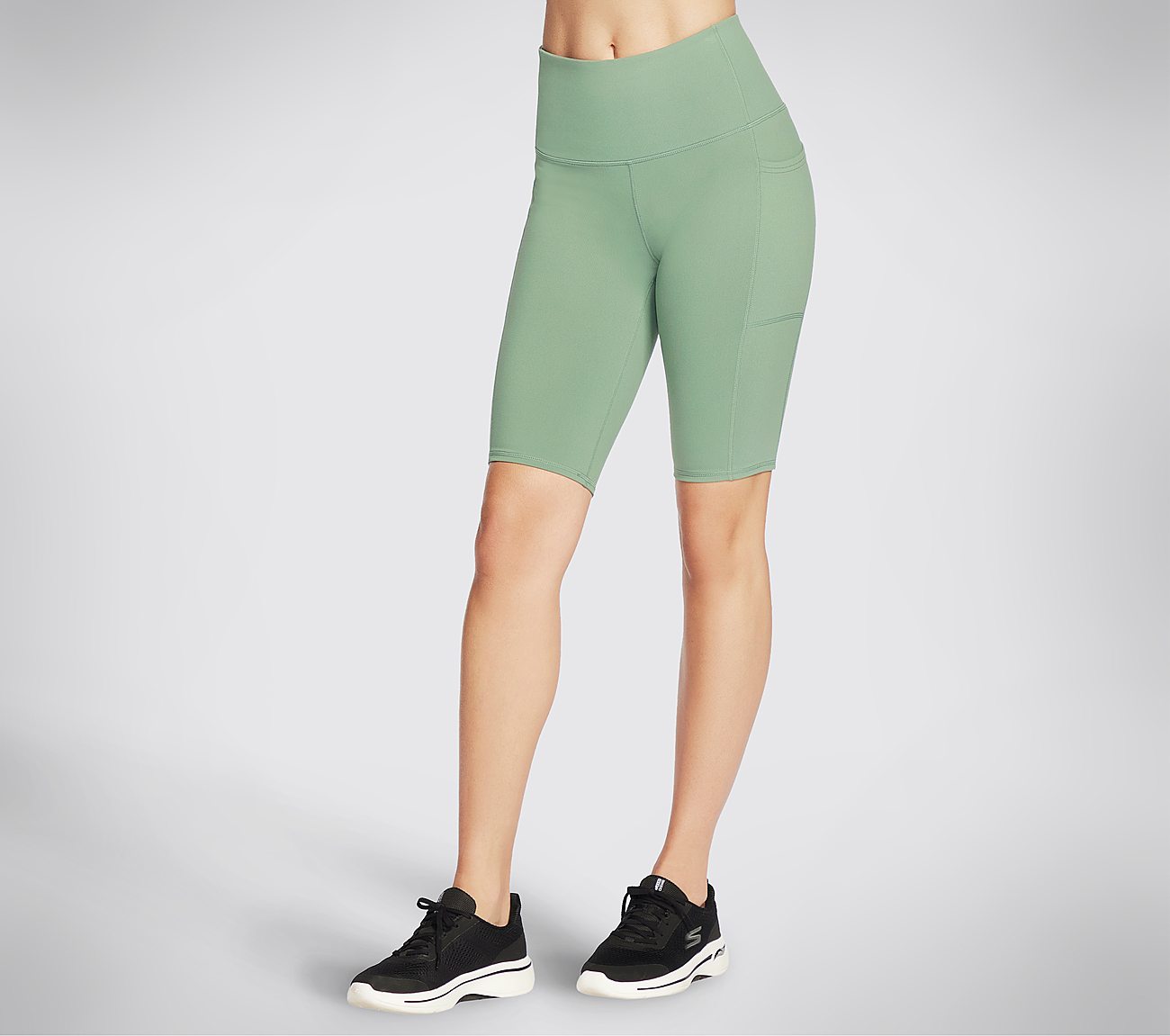 GOFLEX HW 10" BIKE SHORTT, LIGHT GREEN Apparel Left View