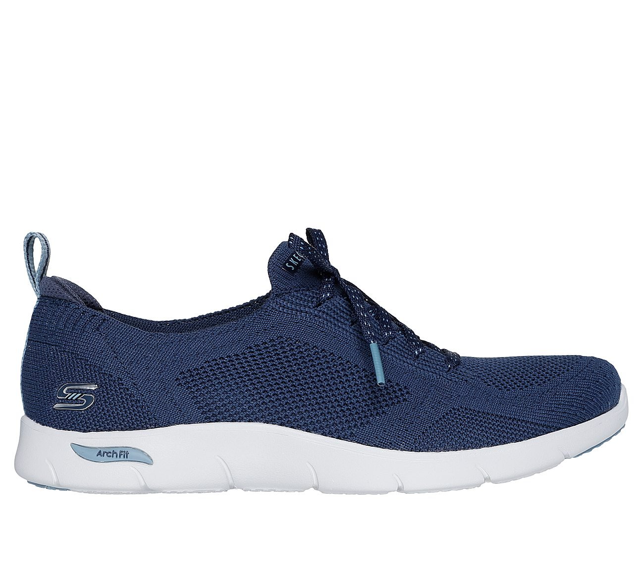 ARCH FIT REFINE - FREESIA, NAVY/BLUE Footwear Lateral View