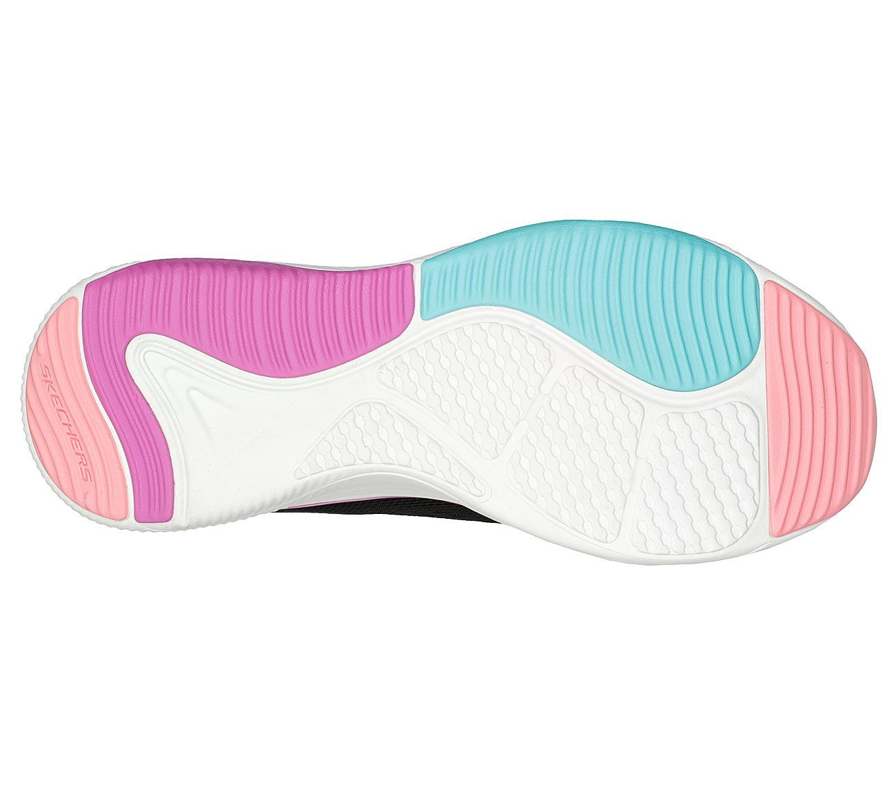 D'LUX FITNESS-NEW MOXIE, BLACK/MULTI Footwear Bottom View