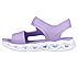 HEART LIGHTS SANDALS - ALWAYS, LAVENDER Footwear Left View