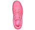 UPBEATS - BRIGHT COURT, NEON PINK Footwear Top View