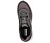 GO RUN VELOCITY, CHARCOAL/BLACK Footwear Top View