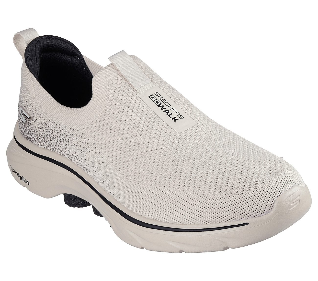 GO WALK 7, TTAUPE Footwear Right View