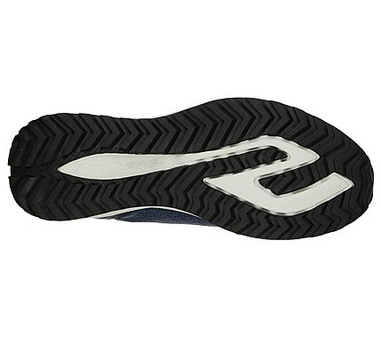 EQUALIZER 4.0 TRAIL - KRYLOS, BLUE/ORANGE Footwear Bottom View