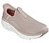 SKECHERS SLIP-INS RF: D'LUX WALKER 2.0- Happy Step, TAUPE/CORAL