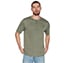 GOKNIT PIQUE S/S HENLEY, LIGHT GREY/GREEN Apparels Lateral View