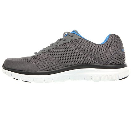 FLEX ADVANTAGE- COVERT ACTION, CHARCOAL/BLUE Footwear Right View