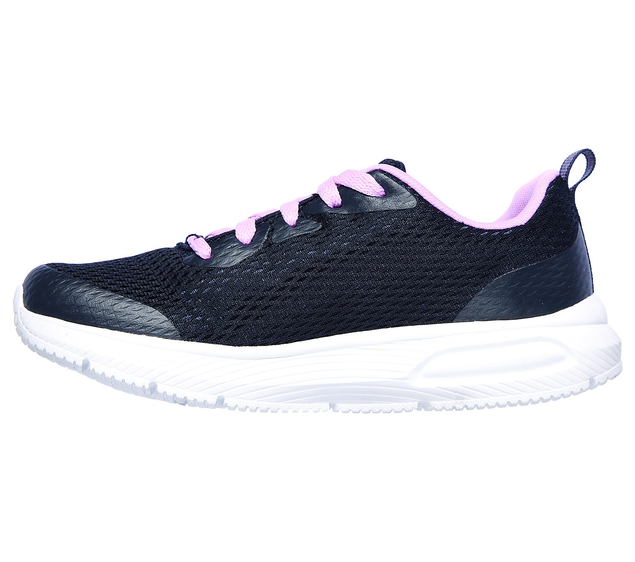 DYNA-AIR-JUMP BRIGHTS, NAVY/LAVENDER Footwear Left View