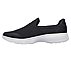 GO WALK 4, BLACK/GREY Footwear Left View