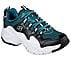 D'LITES 3-SILVERWOOD, BLACK/GREEN Footwear Lateral View