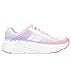 MAX CUSHIONING ELITE-GALAXY B, WHITE/LAVENDER Footwear Lateral View