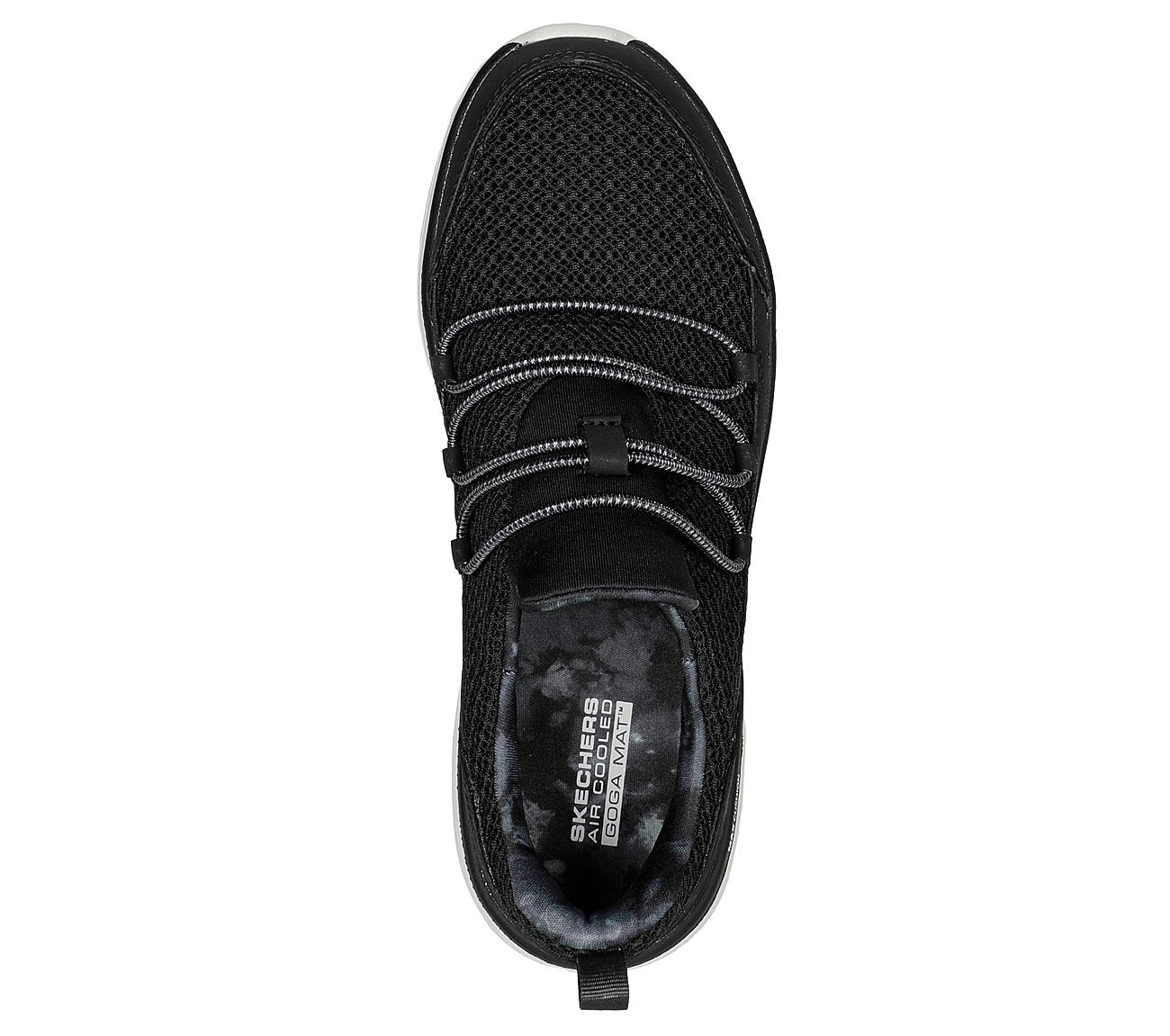 MAX CUSHIONING LITE-SOARING S, BBBBLACK Footwear Top View