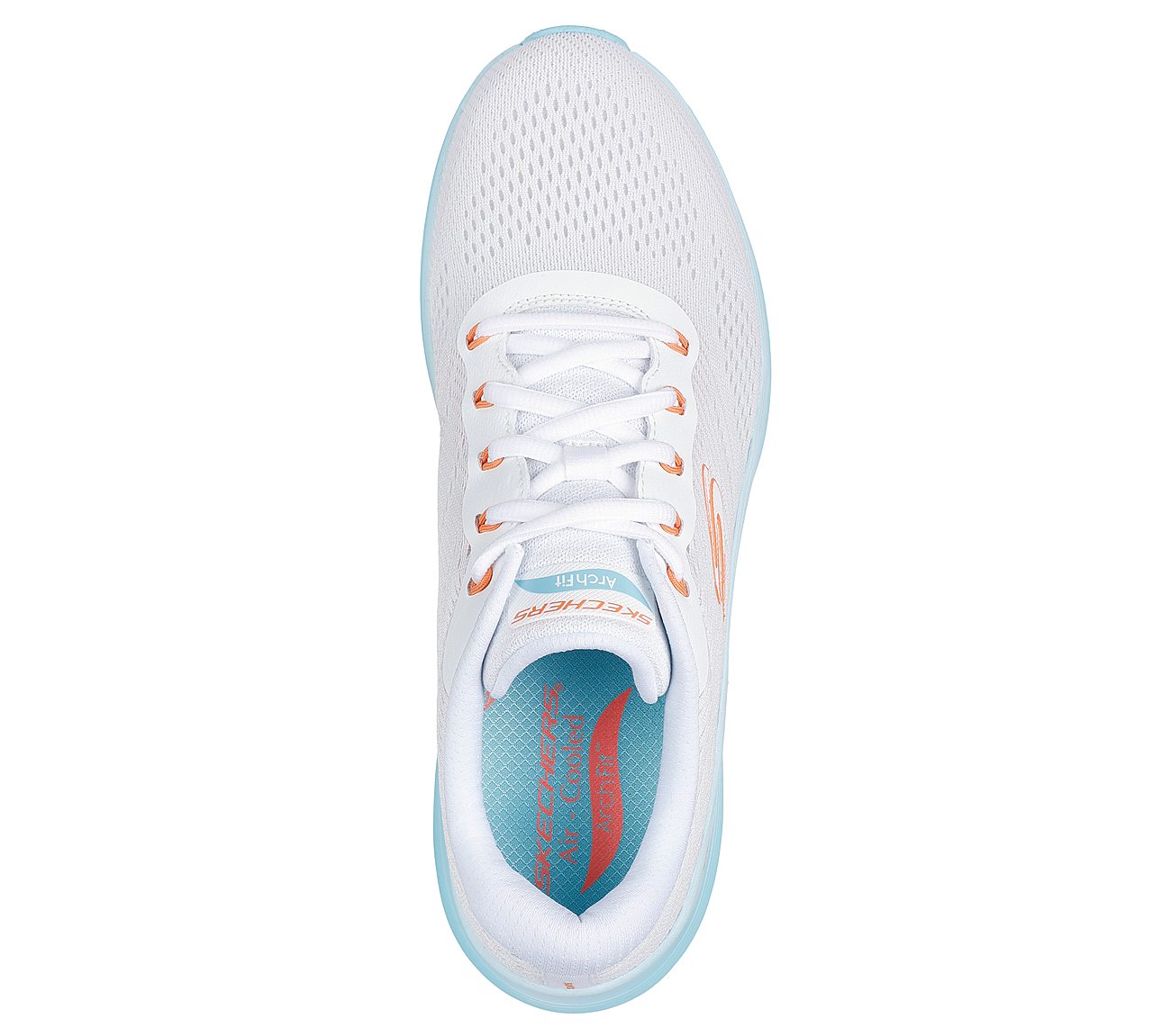 ARCH FIT 2, WHITE/BLUE Footwear Top View