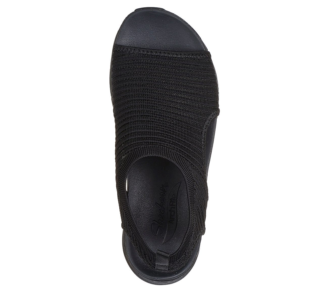 ARCH FIT - SHEER CATCH, BBLACK Footwear Top View
