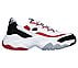 D'LITES 3-MERRITON, WWHITE/BLACK/RED Footwear Right View