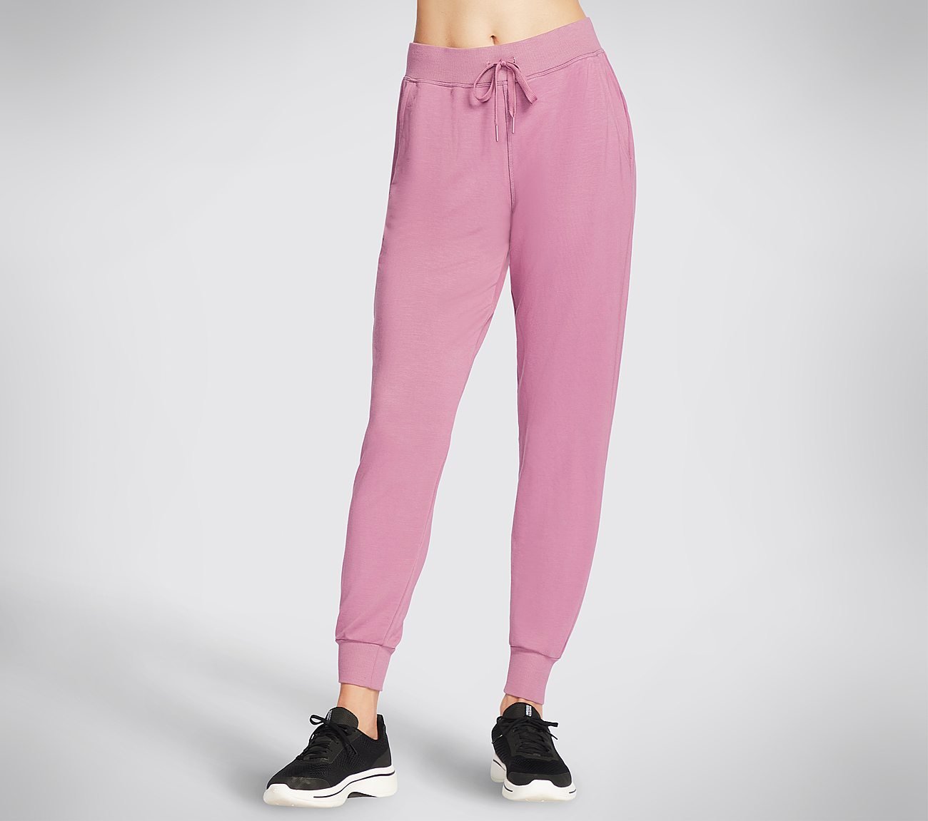 RESTFUL JOGGER, DARK MAUVE Apparels Lateral View