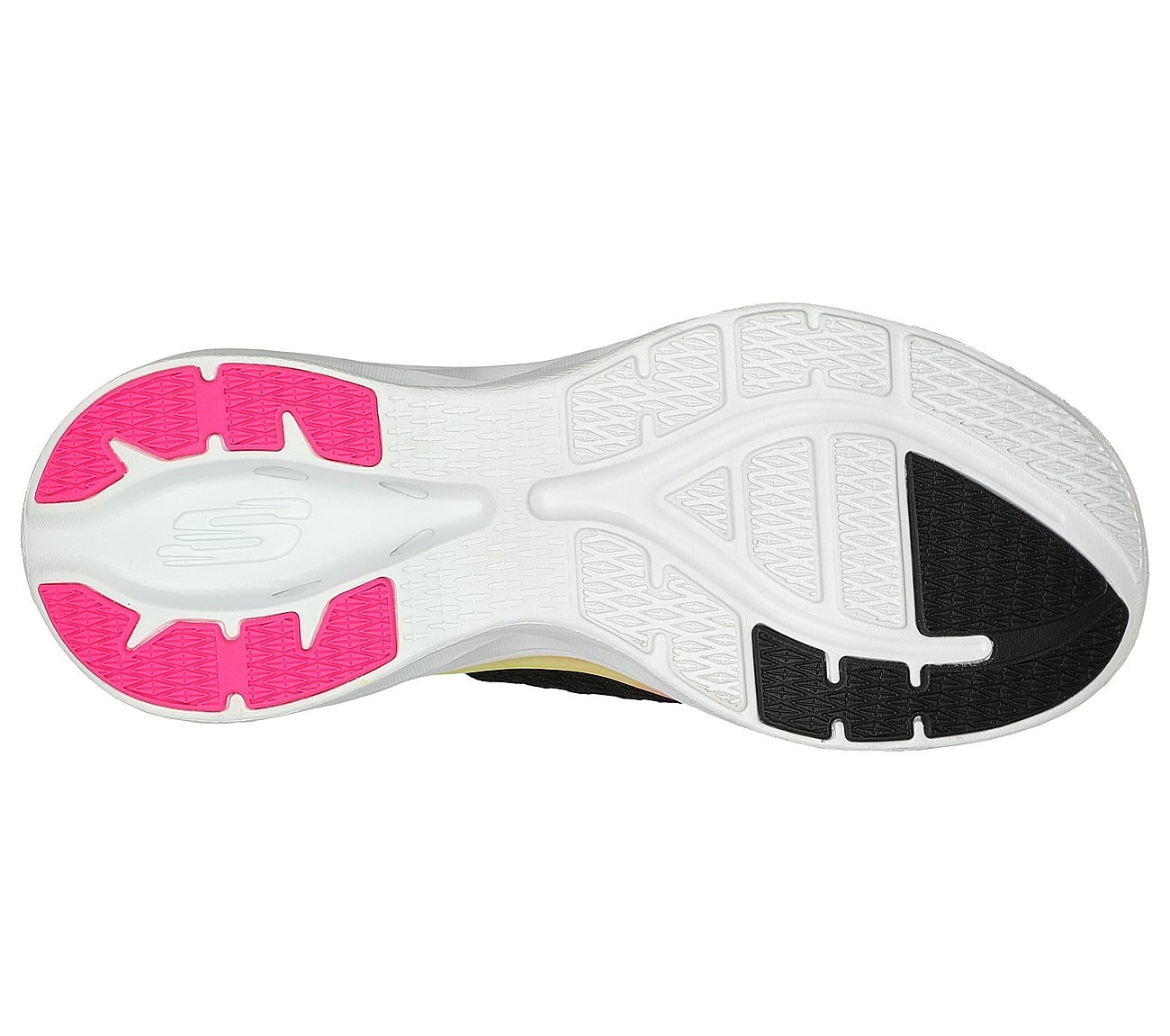 GLIDE-STEP SWIFT, BLACK/MULTI Footwear Bottom View