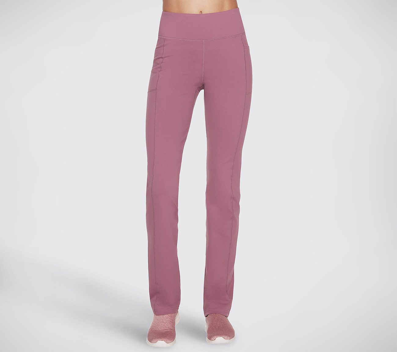 GOWALK PANT JOY, DARK MAUVE Apparels Lateral View