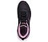 MAX CUSHIONING HYPER BURST, BLACK/MAUVE Footwear Top View